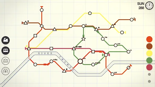 Mini Métro screenshot 2