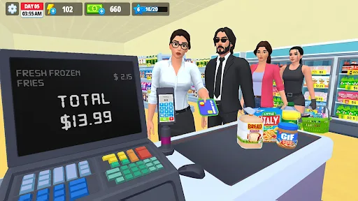 Simulateur de supermarché screenshot 2