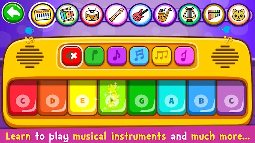 Piano enfants Musique Chansons screenshot 1