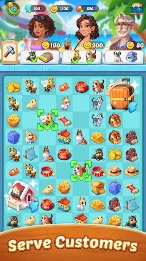 Seaside Escape®: jeu de fusion screenshot 2