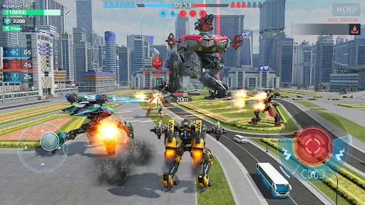 War Robots. PvP Multi-joueur screenshot 2